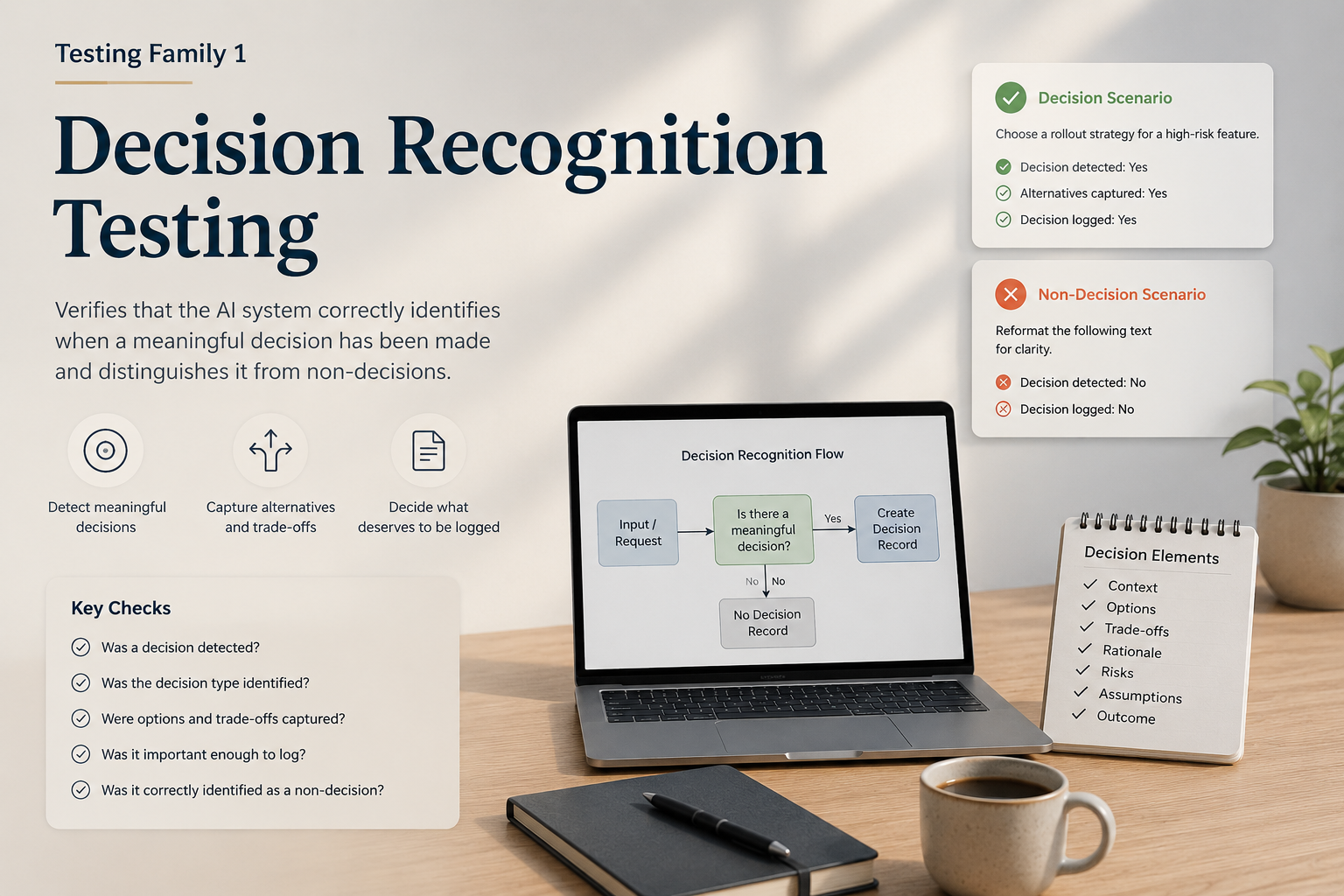 Decision Recognition Testing