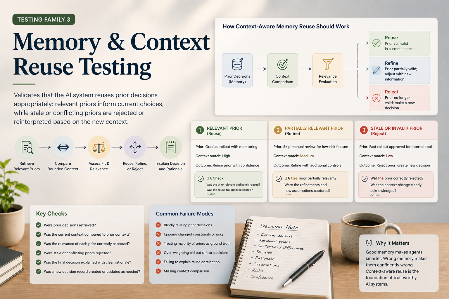 Memory and Context Reuse Testing